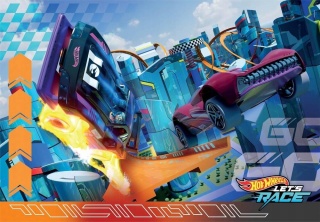 HotWheels super color Puzzle auta Clementoni 2 X 60 2x60 EL 24816