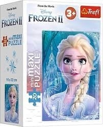 KRAINA LODU FROZEN II Elza Anna Olaf Puzzle MINI MAXI 20EL x 4