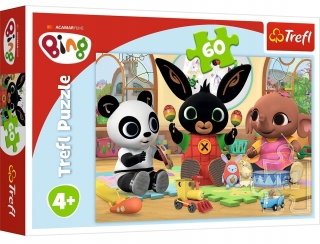 Królik Bing Sula Pando Trefl Puzzle 60 EL 17342