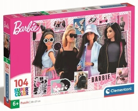 Księżniczki Disney BARBIE Puzzle Clementoni 104 EL25754