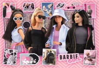 Księżniczki Disney BARBIE Puzzle Clementoni 104 EL25754