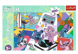 Lilo i Stich Wspomnienia Lilo&Stitch Puzzle TREFL 100 EL 16473