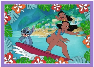 Lilo i Stitch 4W1 Stich Trefl Puzzle 207 EL układanki 35 48 54 70el 34633