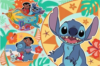 Lilo i Stitch Puzzle Maxi 24EL TREFL 14365