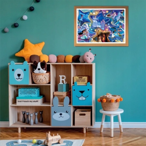 Magiczne momenty Disney Frozen Kopciuszek super color Puzzle 104 EL 25766