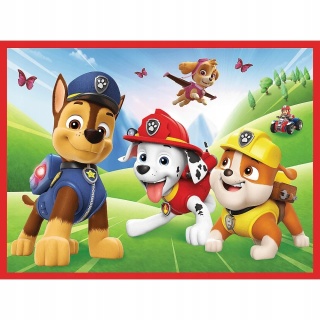 PSI PATROL Trefl Puzzle 2w1 48 30 MEMO 24 el