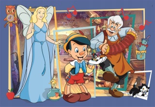 Pinokio Disney Classic super color Puzzle 104 EL 25756 38x27 cm
