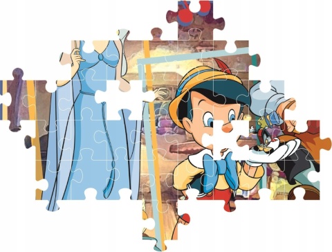 Pinokio Disney Classic super color Puzzle 104 EL 25756 38x27 cm