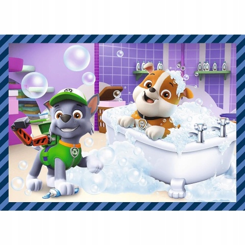 Psi patrol pieski Psie sprawy Trefl Puzzle 4w1 35 48 54 70 el 34650