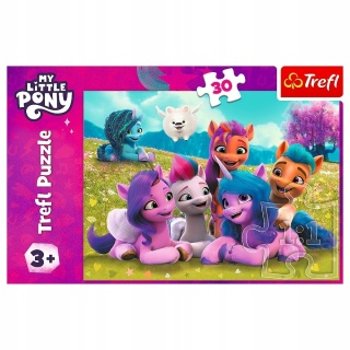 Puzzle 30 el MY LITTLE PONY kucyki TREFL 18299