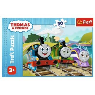 Puzzle 30 el Tomek i przyjaciele lokomotywy TREFL 18294