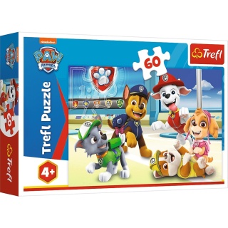 Puzzle 60 el TREFL Psi Patrol W świecie piesków 17392