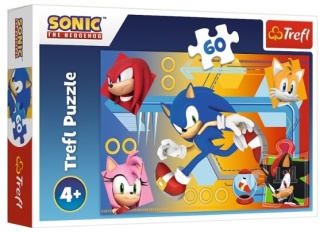 Puzzle 60 el TREFL SONIC w akcji 17387