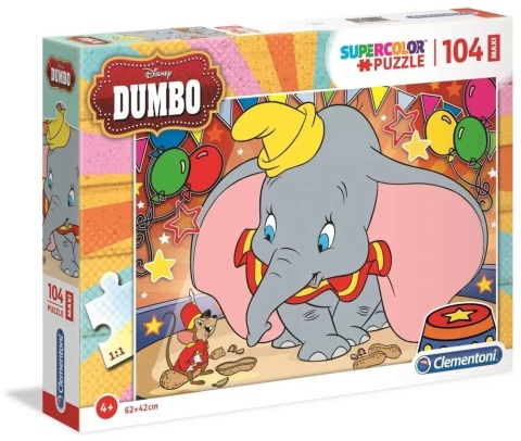 SŁOŃ DUMBO MAXI Puzzle 60 EL 23728