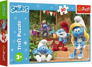 Smerfetka i Smerfy Trefl Puzzle 30 EL 18312