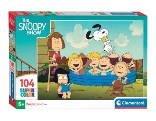 Snoopy Peanuts super color Puzzle 104 EL 27266 38x27 cm
