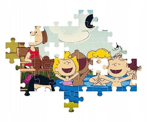 Snoopy Peanuts super color Puzzle 104 EL 27266 38x27 cm