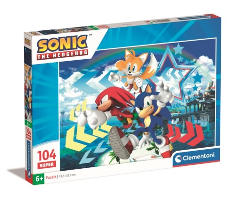 Sonic Puzzle Maxi 48,5x33,5 cm 104 EL Clementoni 27