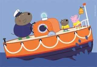 Świnka Peppa Puzzle 2x20 2 x 20 Clementoni 2w1 24797