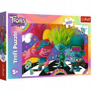 ZABAWNE TROLLE Puzzle TREFL 100 EL 16461