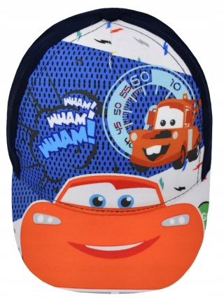 Czapka z daszkiem AUTA ZYGZAK MCQUEEN LICENCJA 50