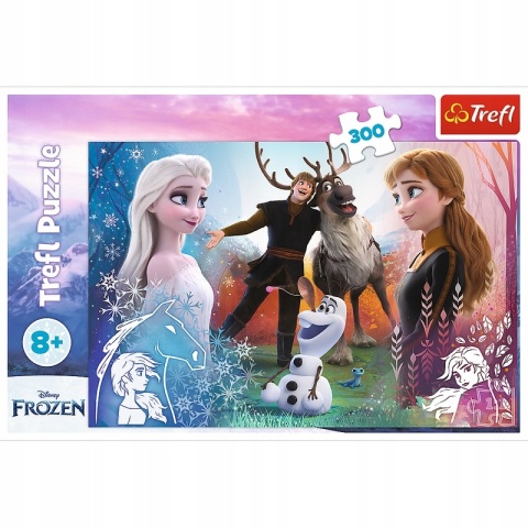 KRAINA LODU FROZEN Puzzle Maxi 60X40 cm 300 EL TREFL