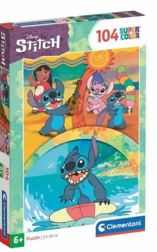 Król Lew Simba super color Puzzle 104 EL 25052 38x27 cm