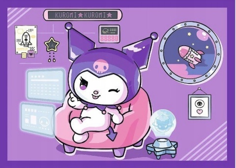 Kuromi Hello Kitty 4W1 Trefl Puzzle 207 EL 34676