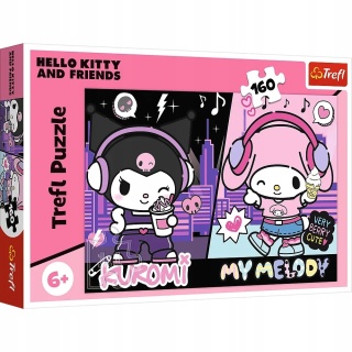 Kuromi My Melody Hello Kitty Puzzle TREFL 160 EL 15430