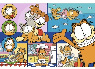 Leniwy Garfied Puzzle Trefl 100 EL 16521