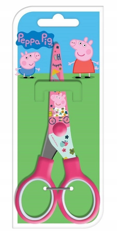 Nożyczki szkolne dziecięce ŚWINKA PEPPA PIG 13,5 CM
