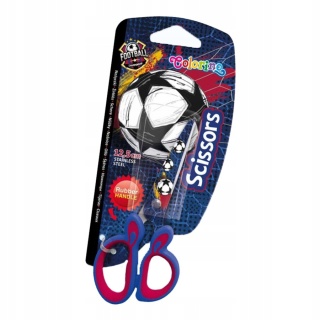 Nożyczki szkolne dziecięce piłka FOOTBALL Colorino 12,5 CM