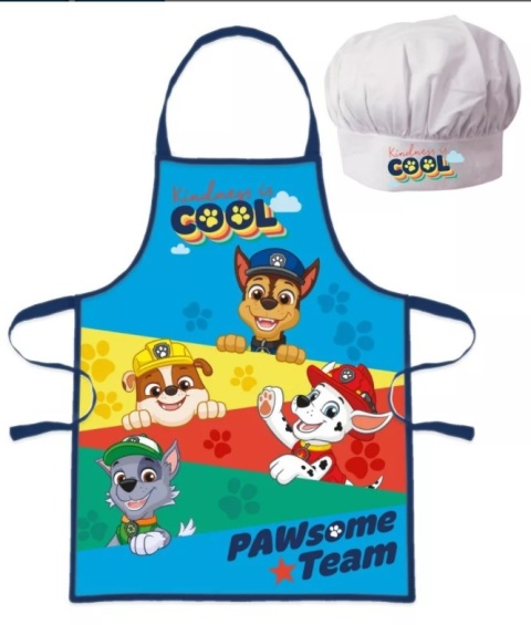 PSI PATROL fartuch fartuszek czapka kucharska