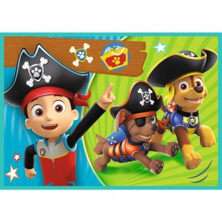Psi Patrol 4W1 Trefl Puzzle 71 EL 34346