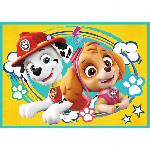 Psi Patrol 4W1 Trefl Puzzle 71 EL 34346