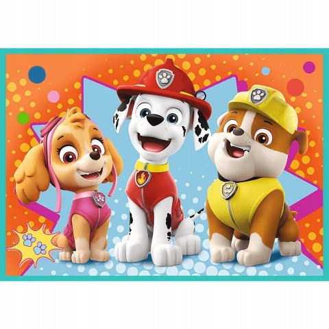 Psi Patrol 4W1 Trefl Puzzle 71 EL 34346