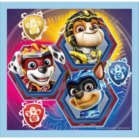 Psi Patrol Kosmopieski 3W1 Trefl Puzzle 106 EL 34869