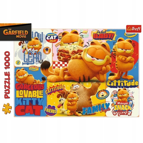 Puzzle Trefl premium Garfield Movie 48x68,3 cm 1000 EL 10935
