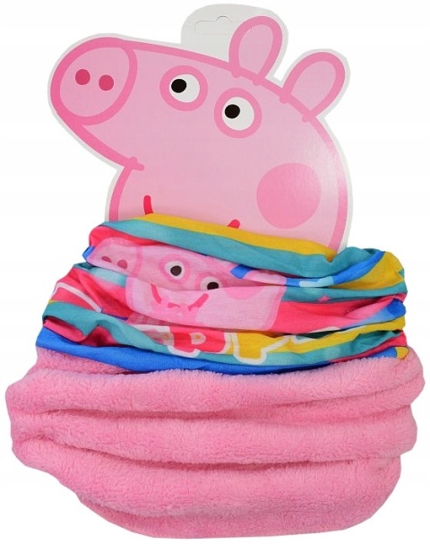 ŚWINKA PEPPA PIG komin szalik opaska polar ŚWINKA PEPPA PIG komin szalik opaska polar