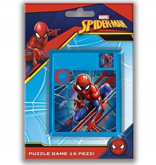 Układanka puzzle przesuwane Spiderman12 el