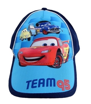 Czapka z daszkiem AUTA ZYGZAK MCQUEEN LICENCJA 54
