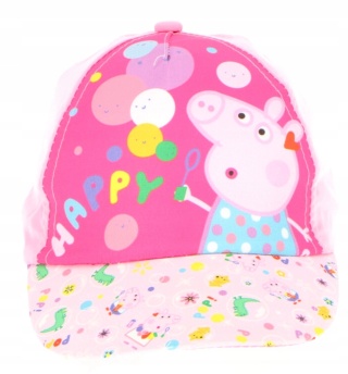 Czapka z daszkiem ŚWINKA PEPPA PIG 50-52
