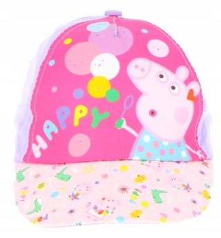 Czapka z daszkiem ŚWINKA PEPPA PIG 52