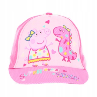 Czapka z daszkiem ŚWINKA PEPPA PIG Dinozaur 52-54