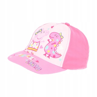 Czapka z daszkiem ŚWINKA PEPPA PIG Dinozaur 52-54