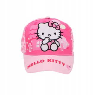 Czapka z daszkiem basebolówka Hello Kitty kotki letnia 53