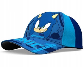 Czapka z daszkiem bawełniana jeżyk SONIC 52