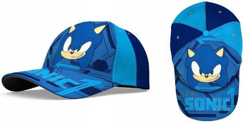 Czapka z daszkiem bawełniana jeżyk SONIC 52 Czapka z daszkiem bawełniana jeżyk SONIC 52