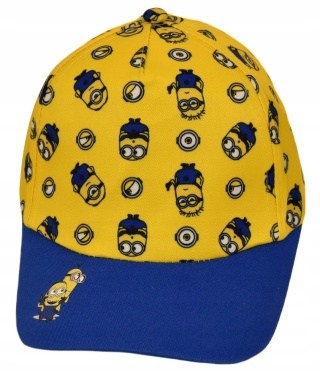 Czapka z daszkiem bejsbolówka MINIONKI 52