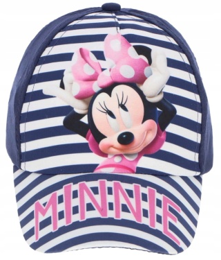 Czapka z daszkiem bejsbolówka MYSZKA MINNIE 52